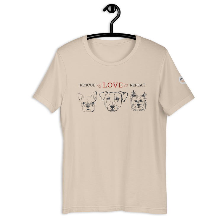 RESCUE - LOVE - REPEAT Tee