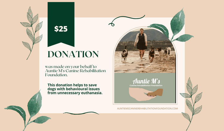 $25 Donation Made On Your Behalf Card