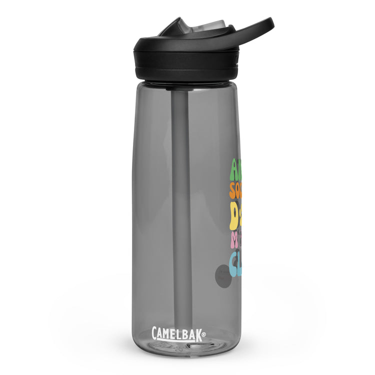 Anit Social Dog Mom's Club Water Bottle