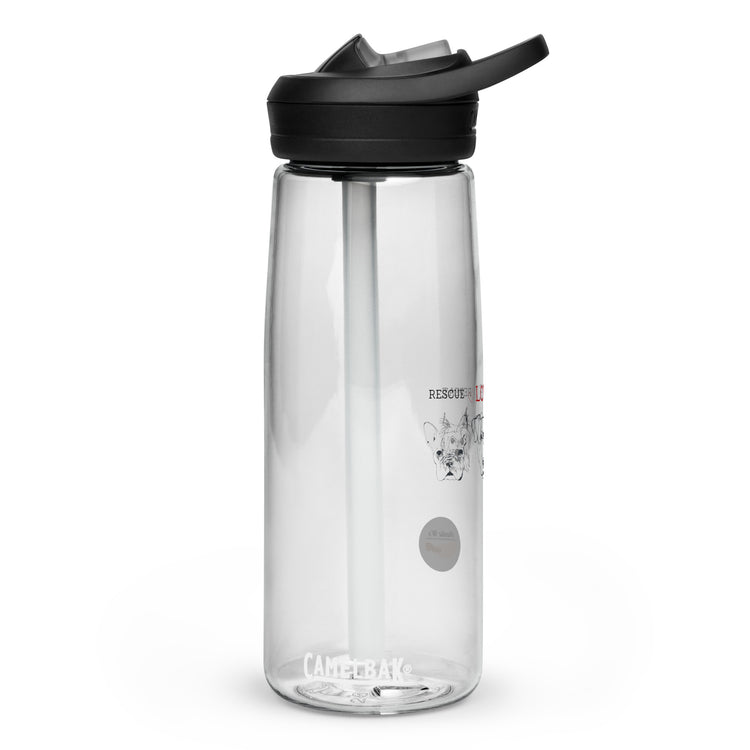 RESCUE - LOVE - REPEAT Water Bottle