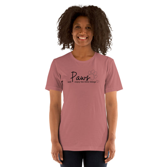 "Paws" Unisex t-shirt